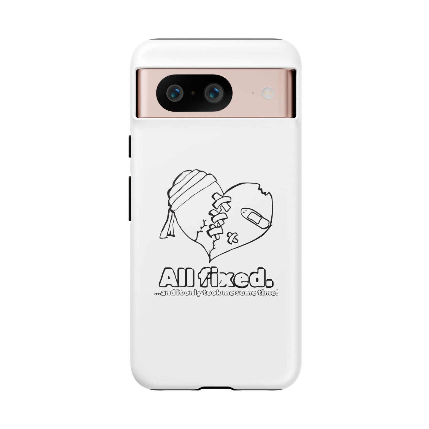 Tough Cases-Google Pixel cases- All Fixed-Brocken Heart