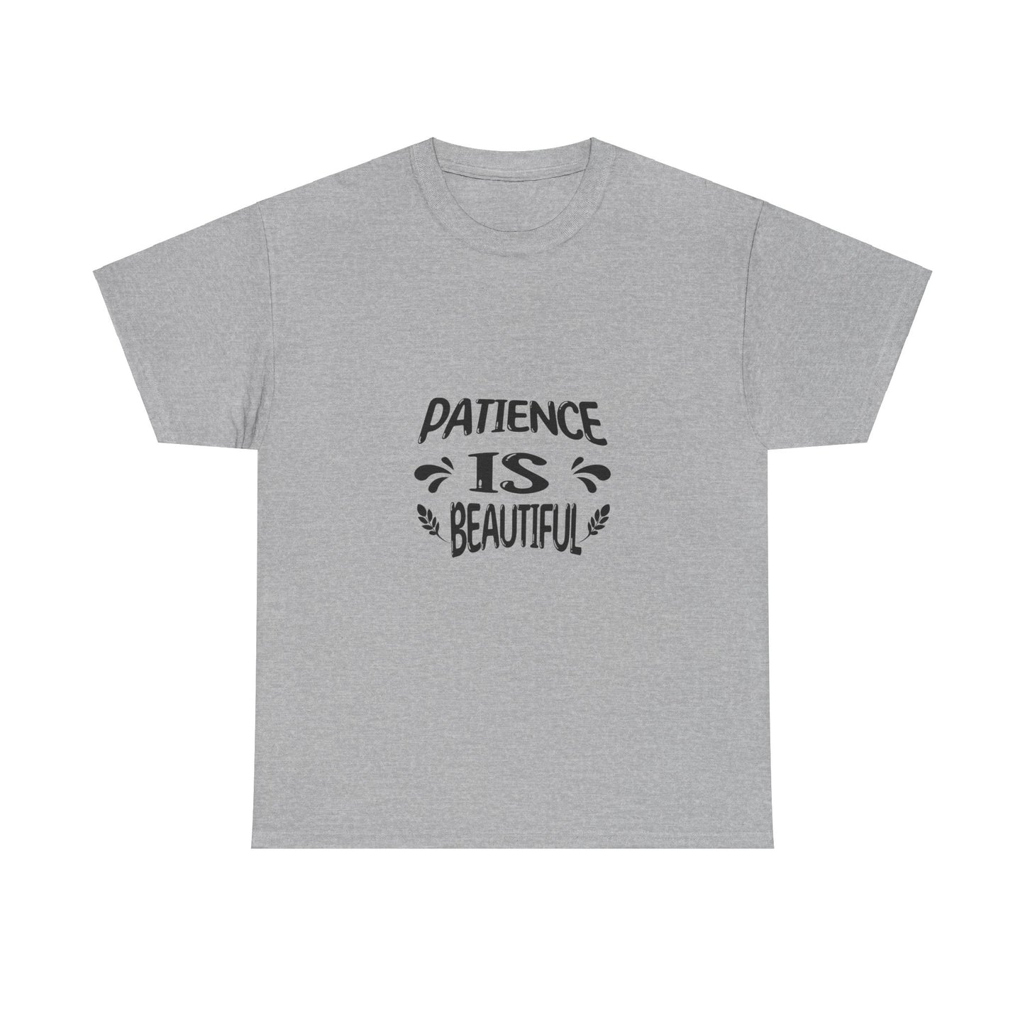 Unisex Heavy Cotton Tee - Patience is Beautiful - T-shirt