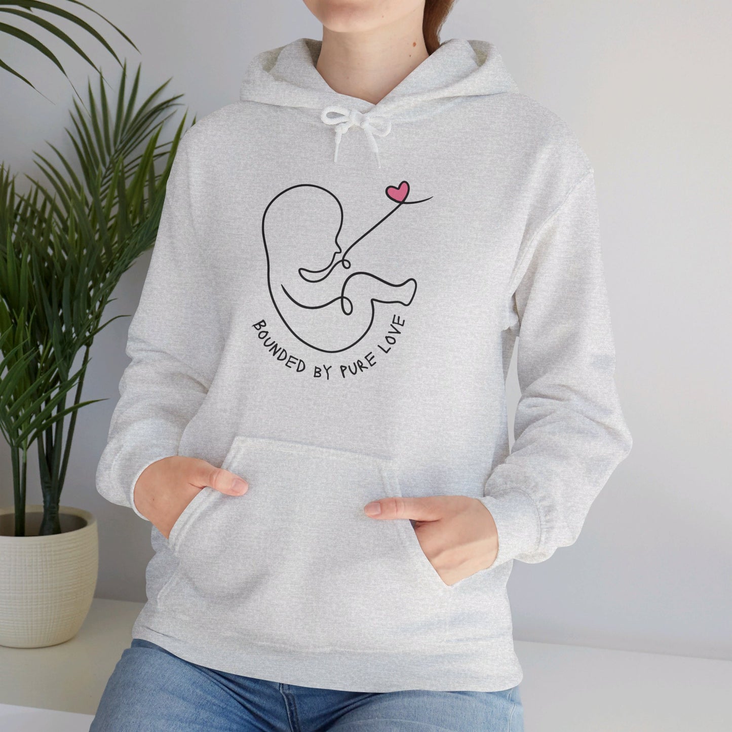 Unisex Heavy Blend™ Hooded Sweatshirt-Bounded by pure love