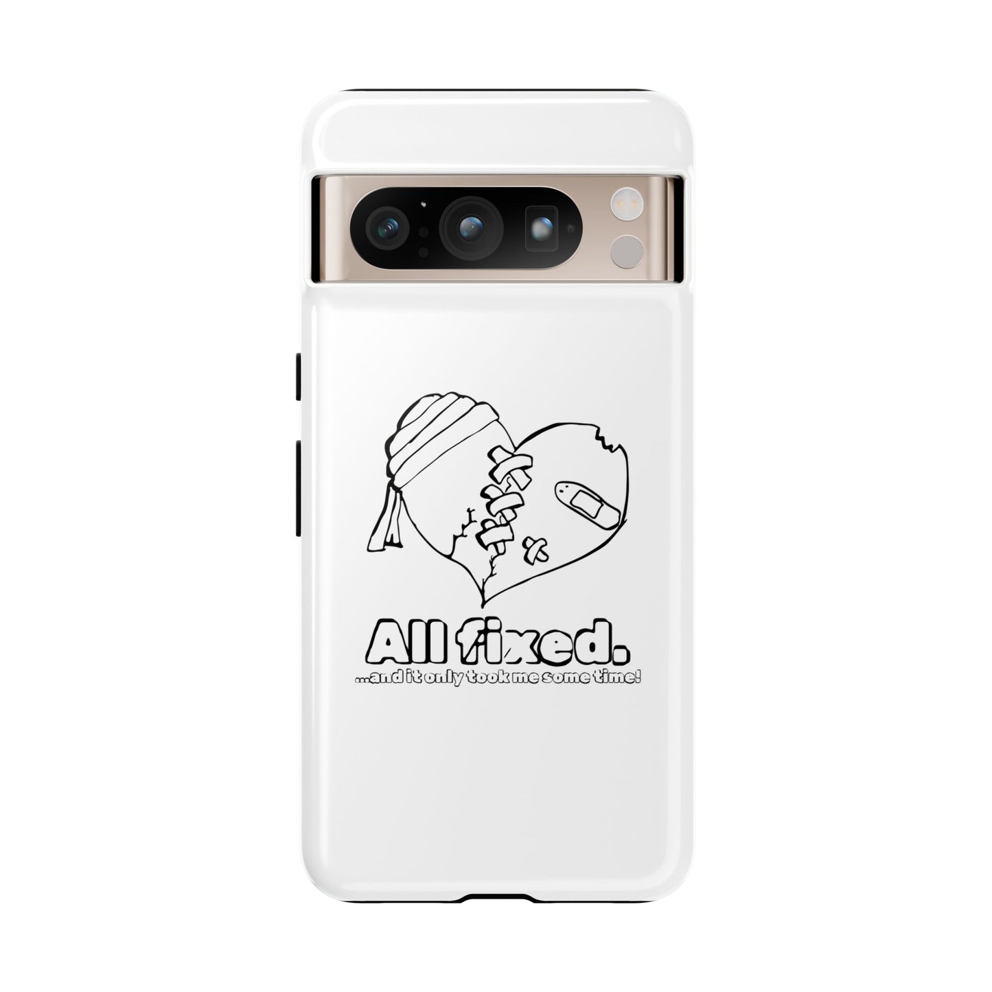 Tough Cases-Google Pixel cases- All Fixed-Brocken Heart