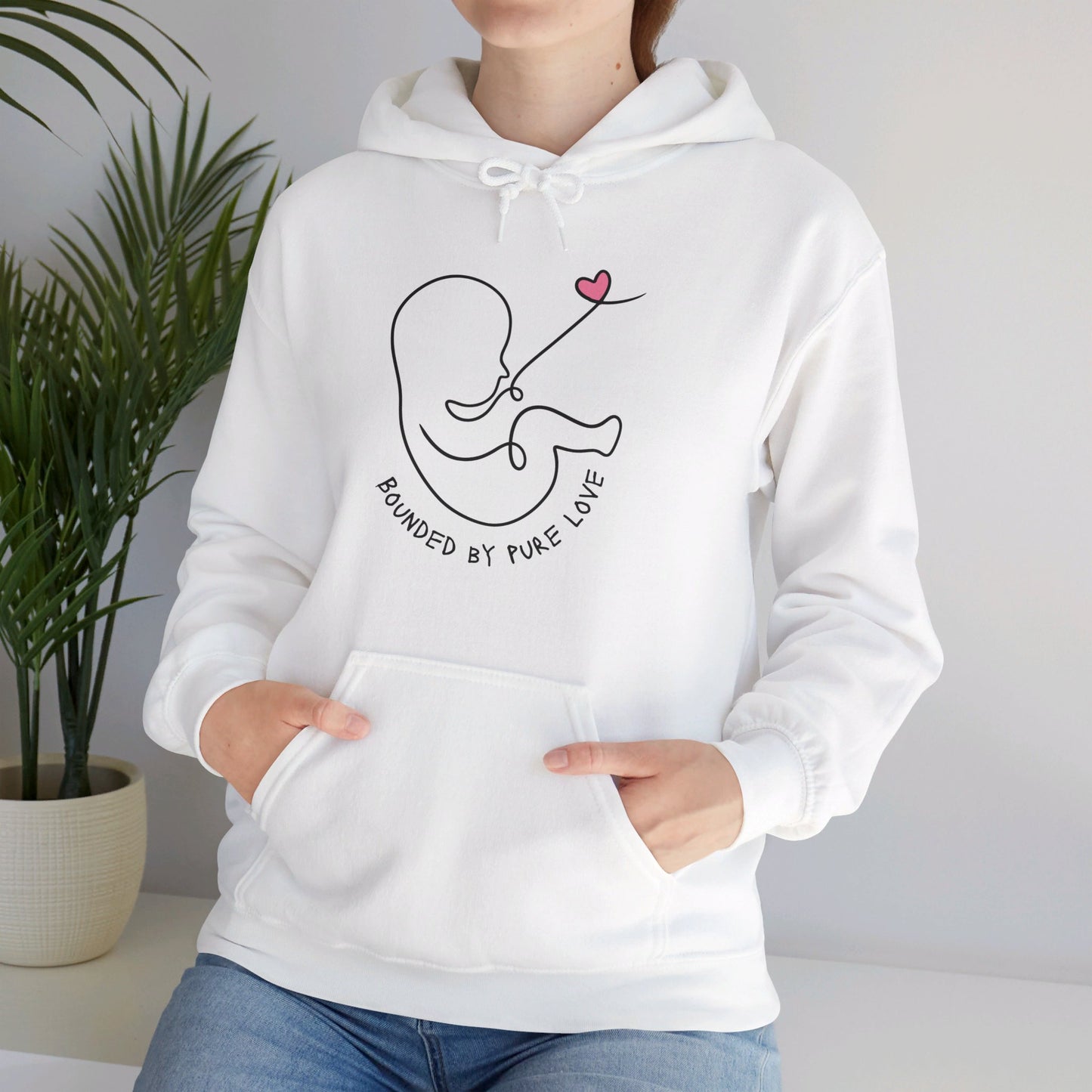 Unisex Heavy Blend™ Hooded Sweatshirt-Bounded by pure love