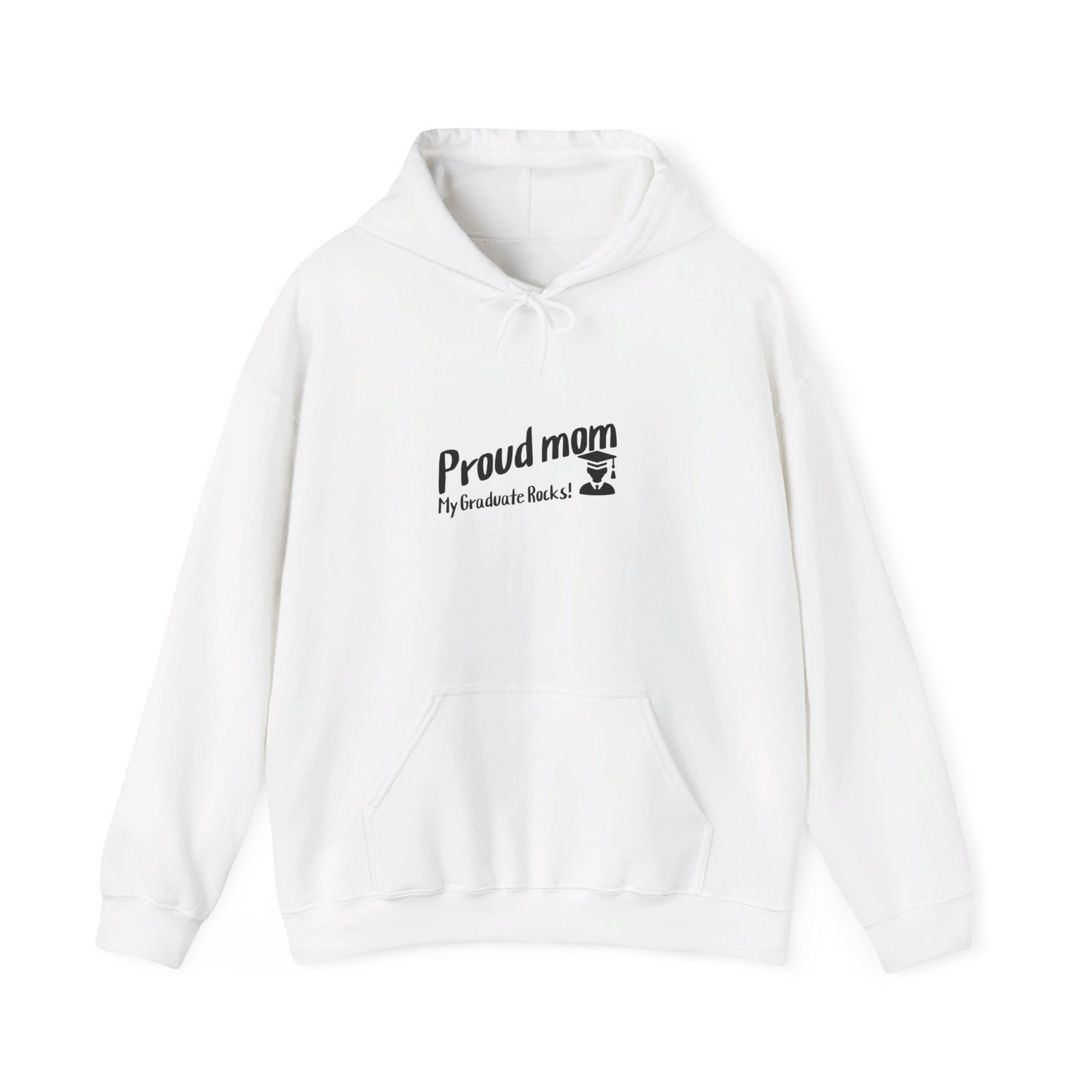 Unisex Heavy Blend™ Hooded Sweatshirt-Proud mom of graduate