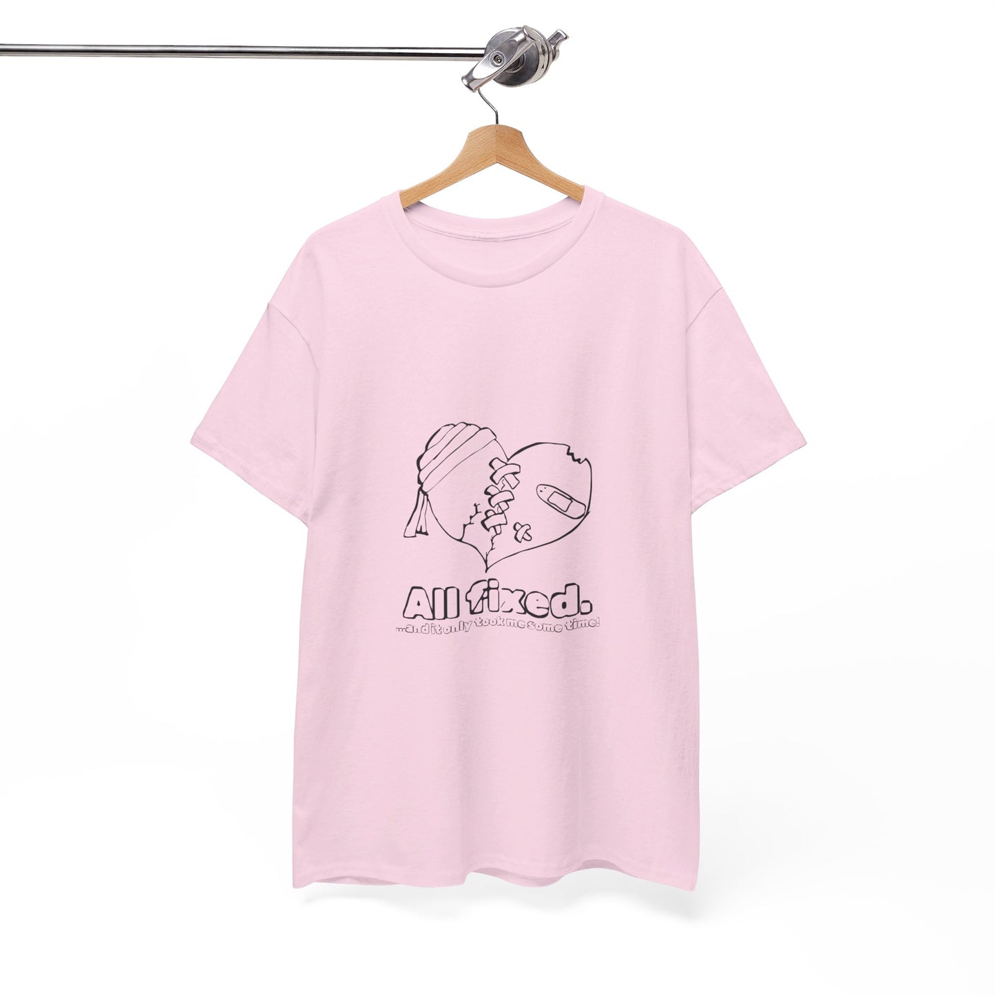 Copy of Unisex Heavy Cotton Tee - Just leaving best life-Busy girl- reading a book-relaxing-Cool girls t-shirt