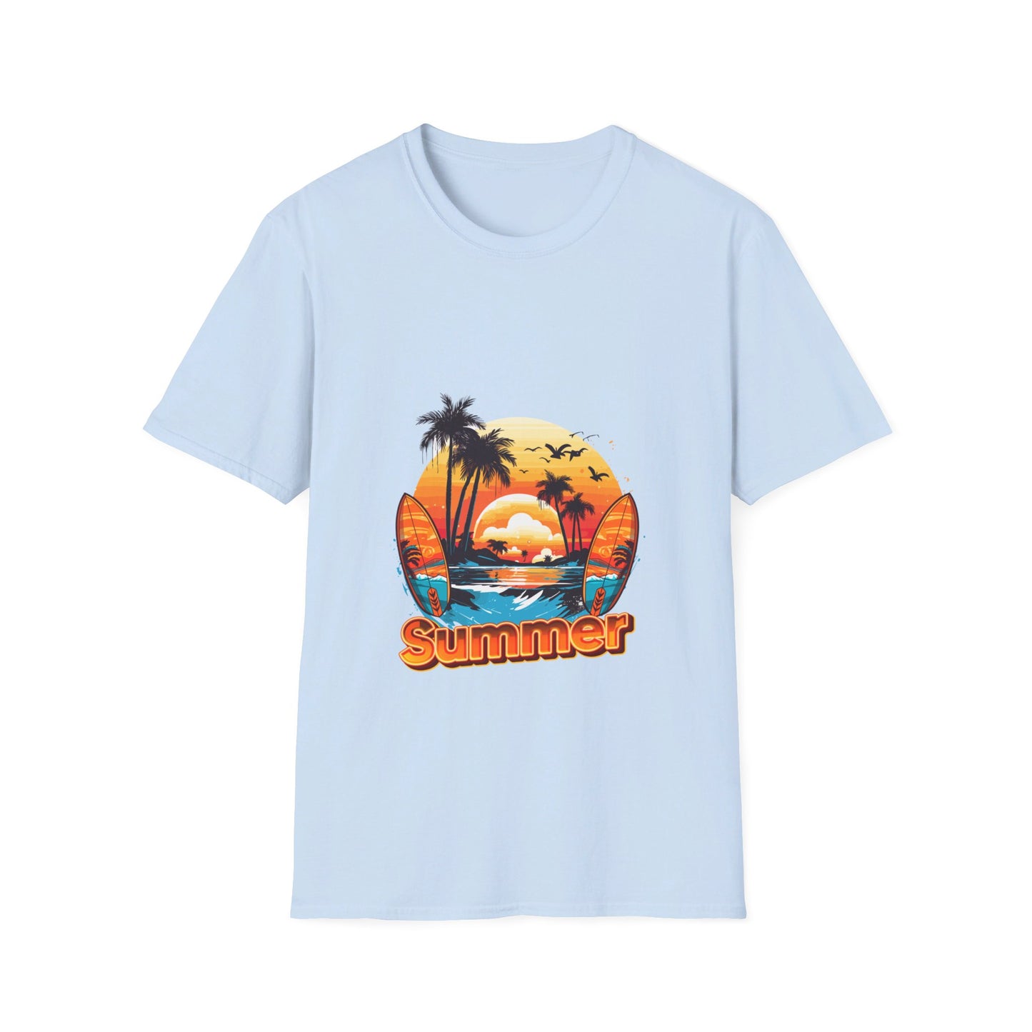 Summer- Surfing t-shirt