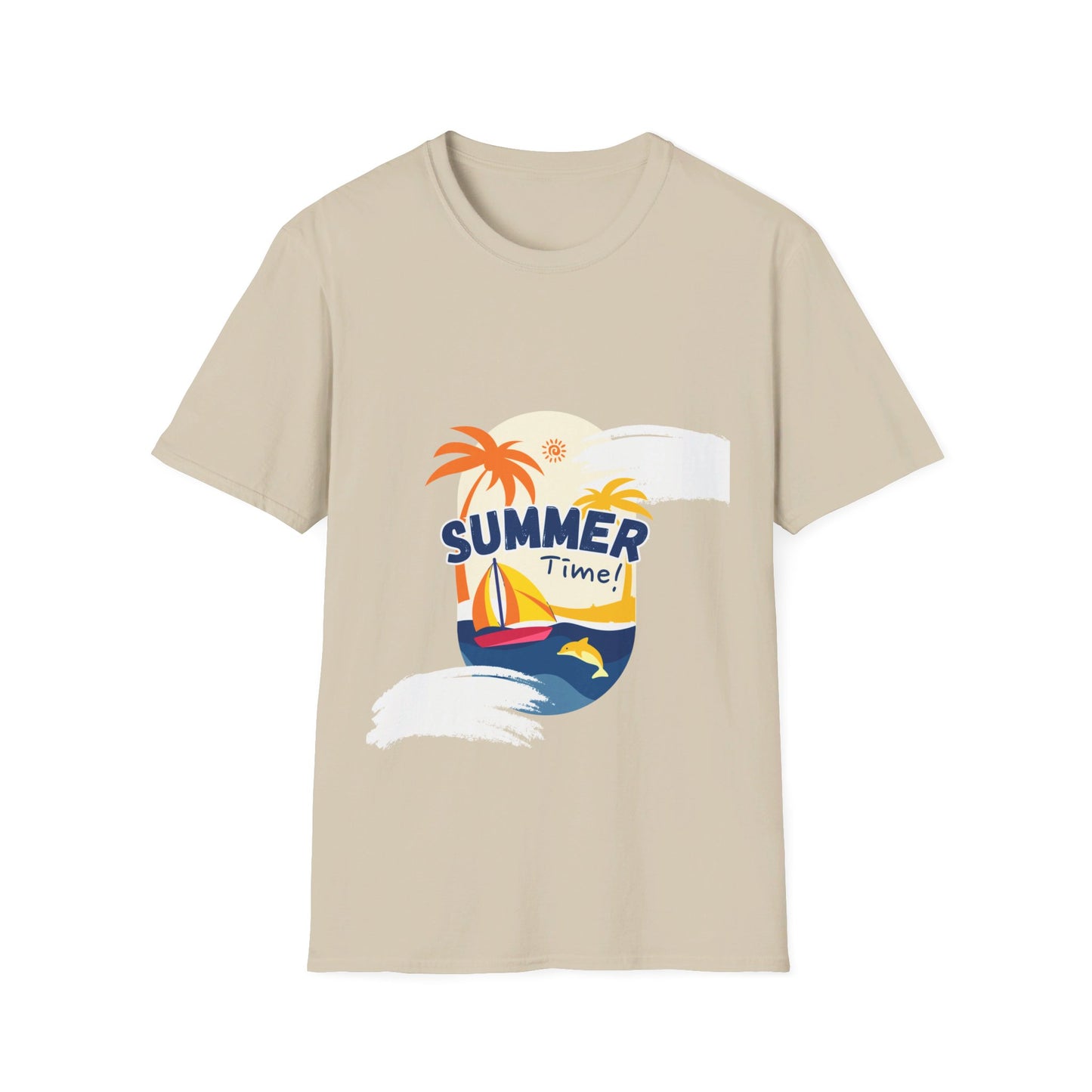 Summer time palm t-shirt