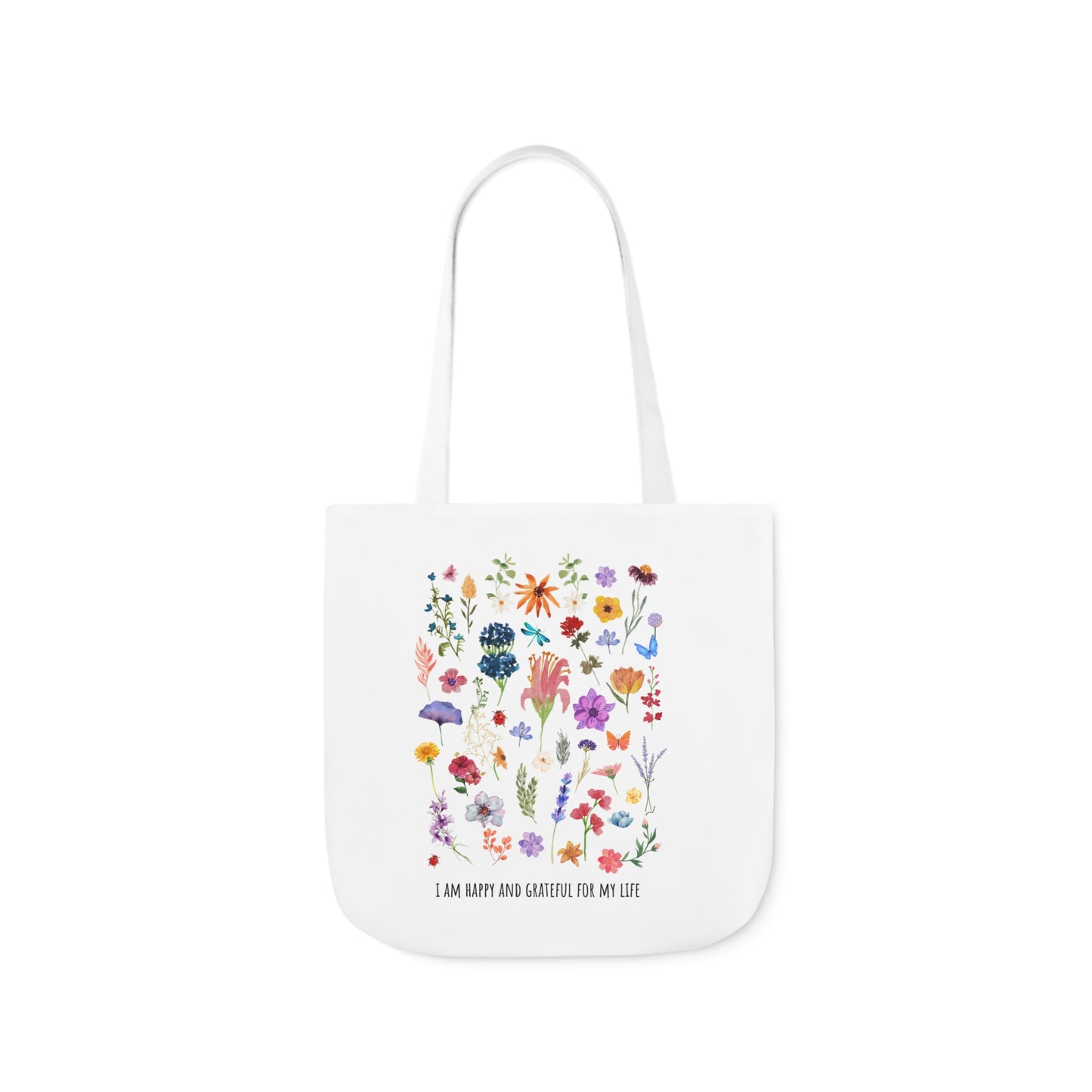 Canvas Tote Flowers