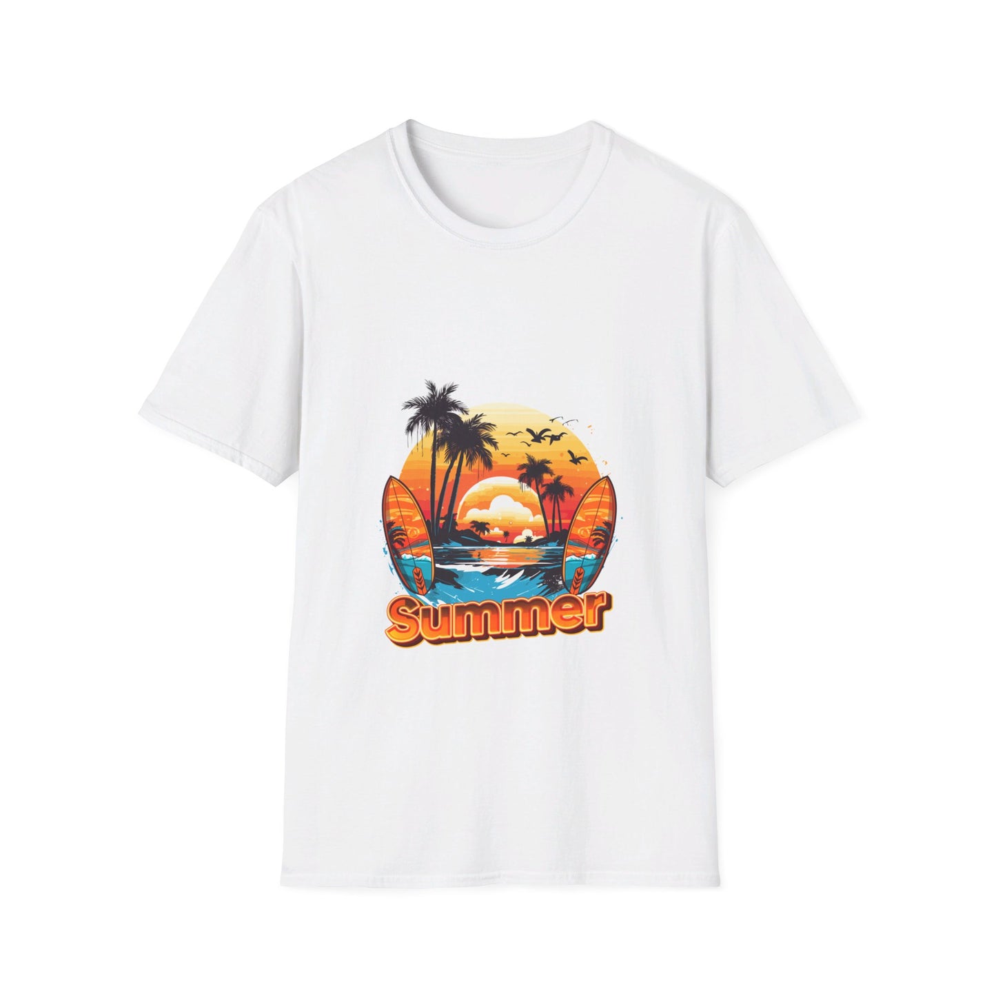 Summer- Surfing t-shirt