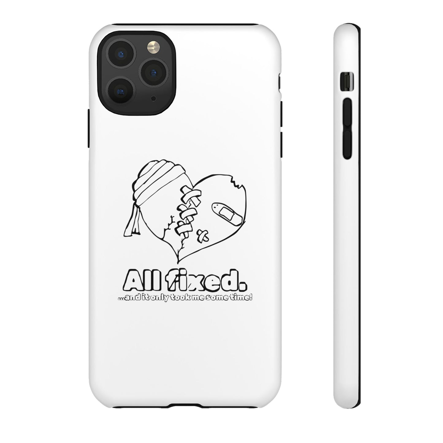 Tough Cases-iPhone cases-  All Fixed-Brocken Heart