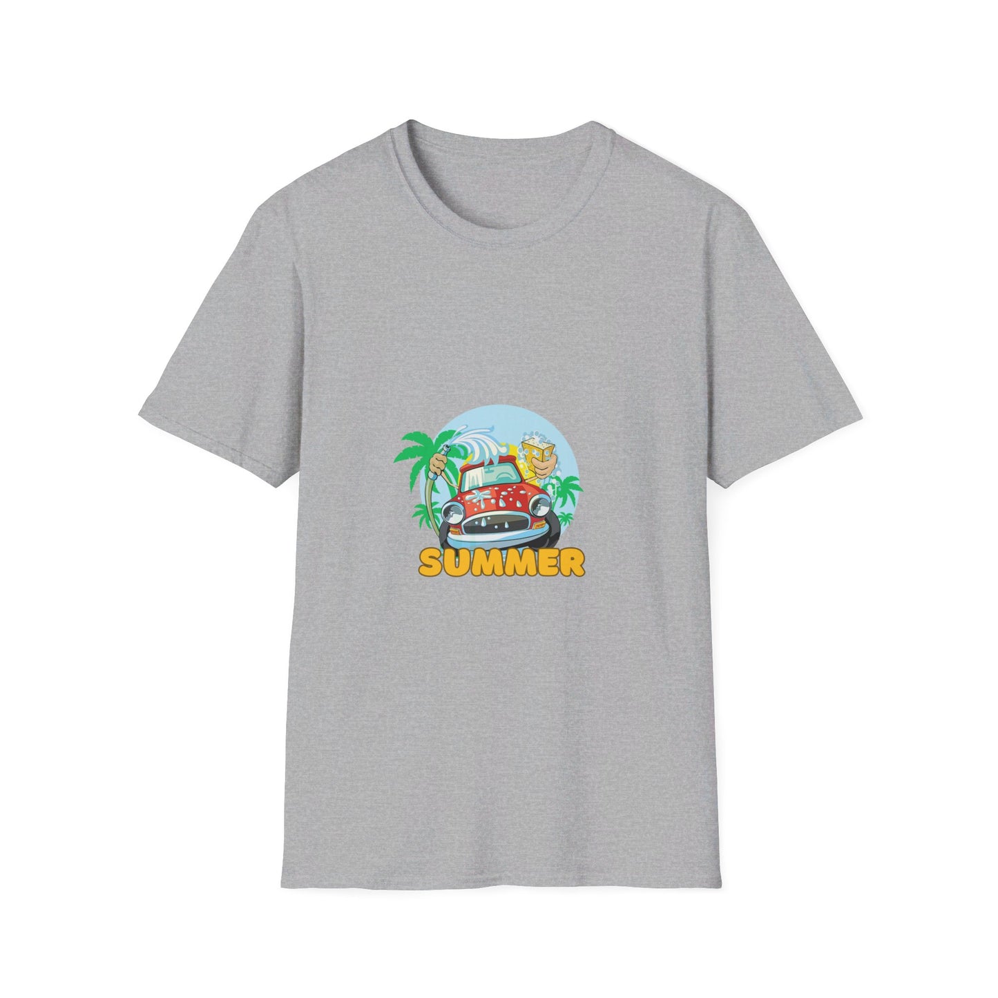 Unisex Softstyle Summer car-time t-shirt