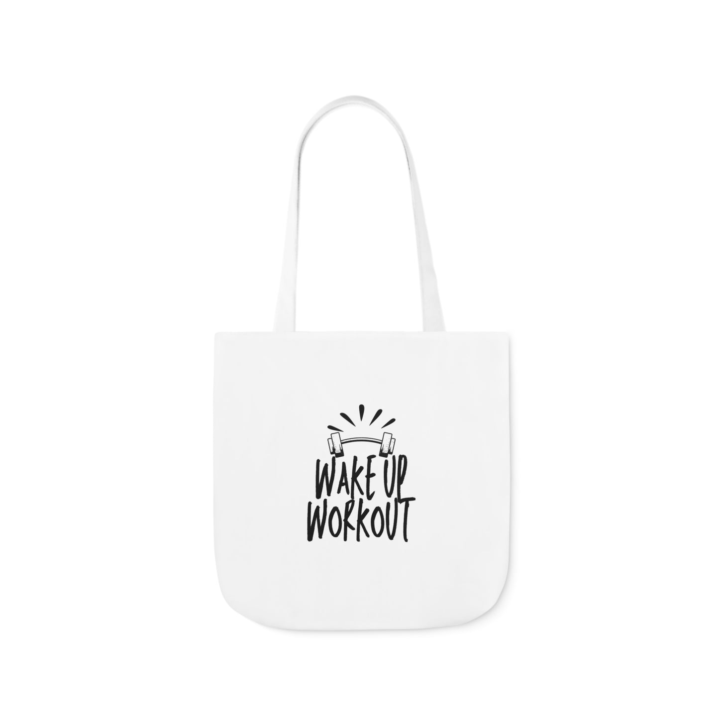 Canvas Tote-Wake up Work up