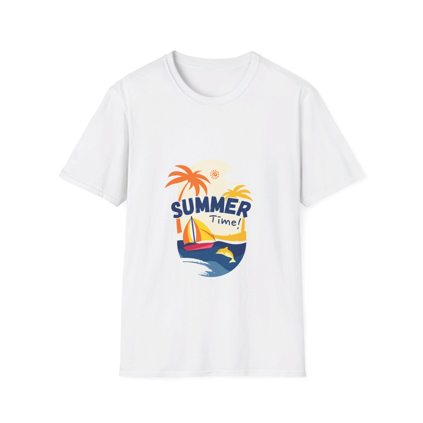 Summer time palm t-shirt