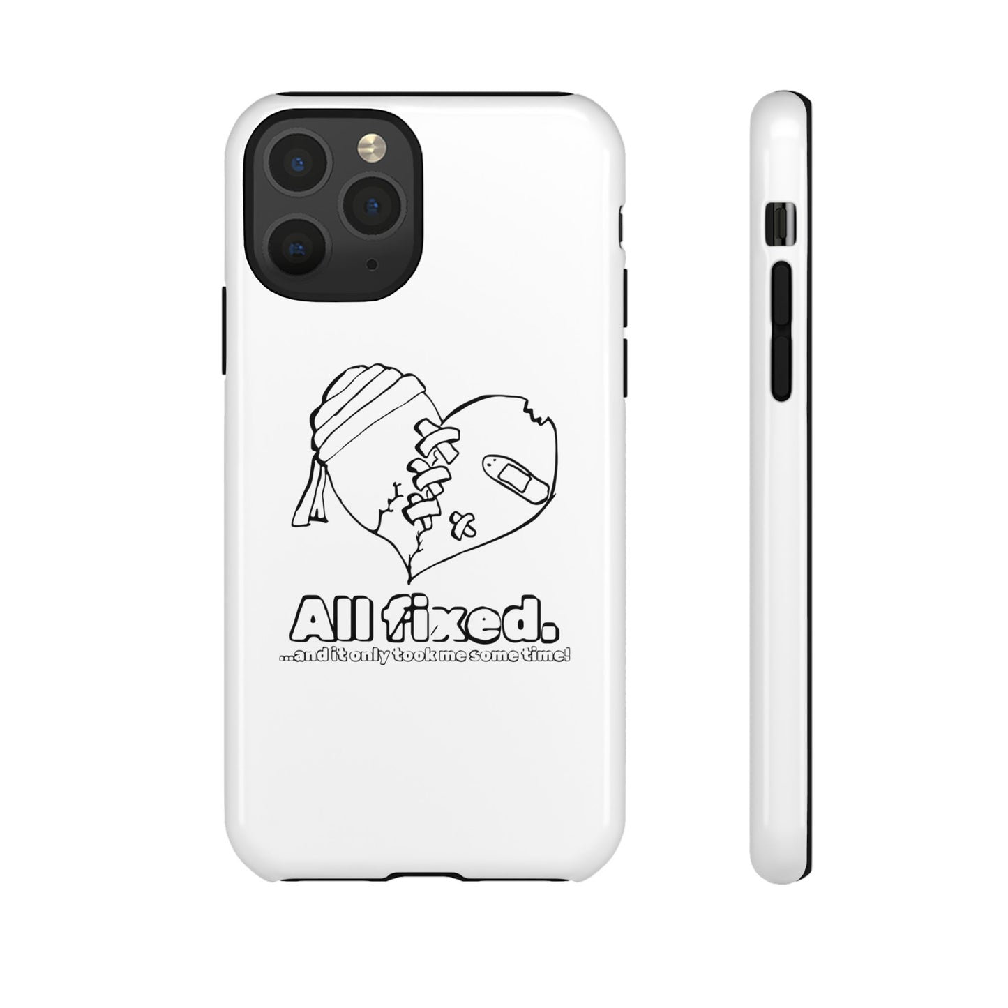 Tough Cases-iPhone cases-  All Fixed-Brocken Heart