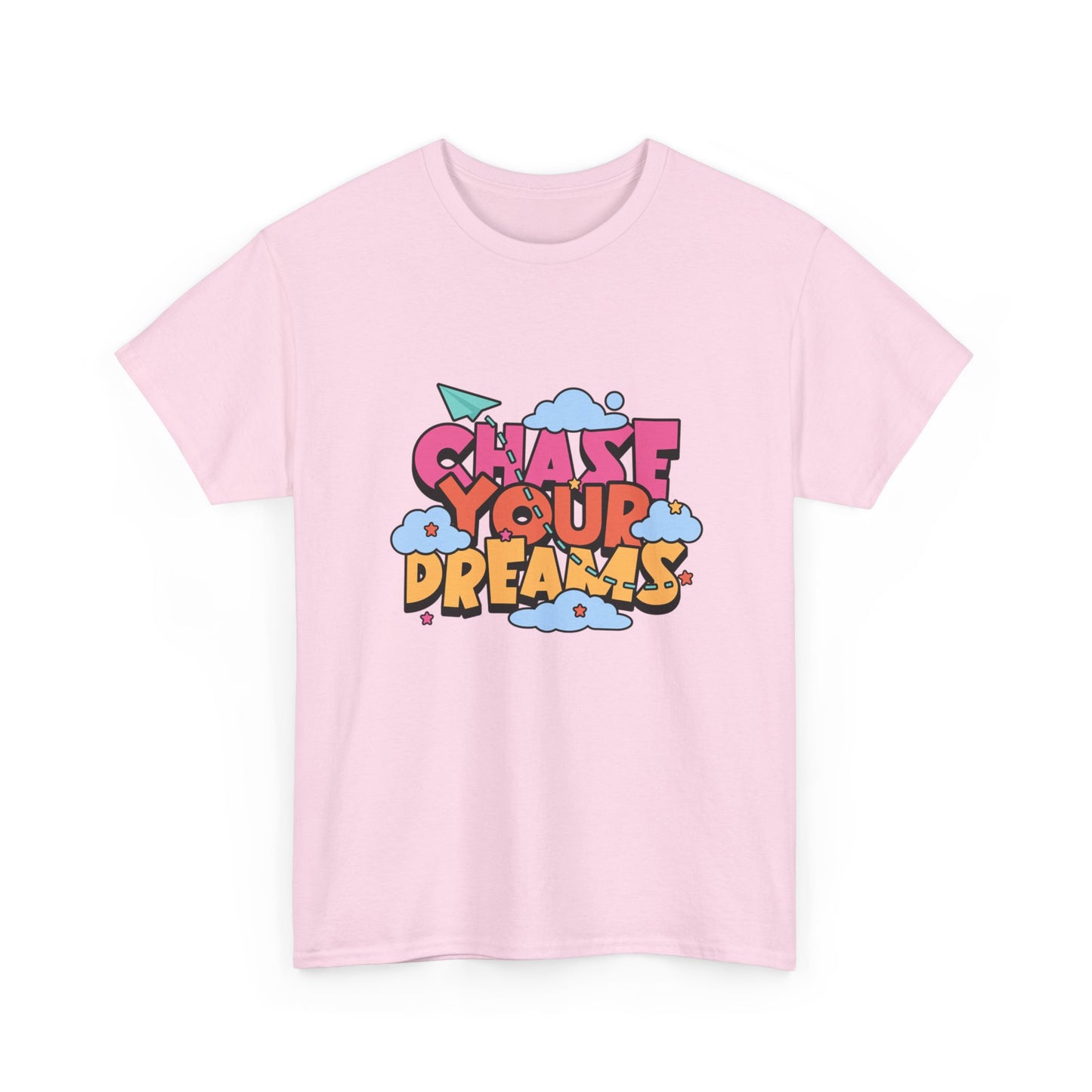 Unisex Heavy Cotton Tee - Chase Your Dreams- T-shirt