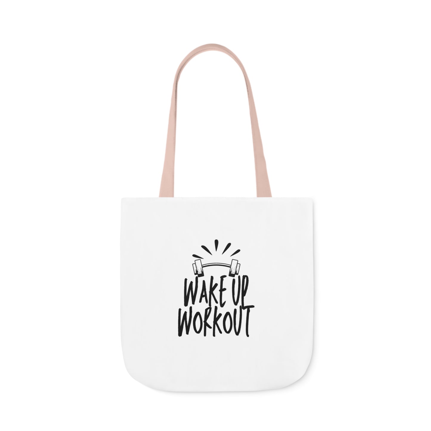 Canvas Tote-Wake up Work up