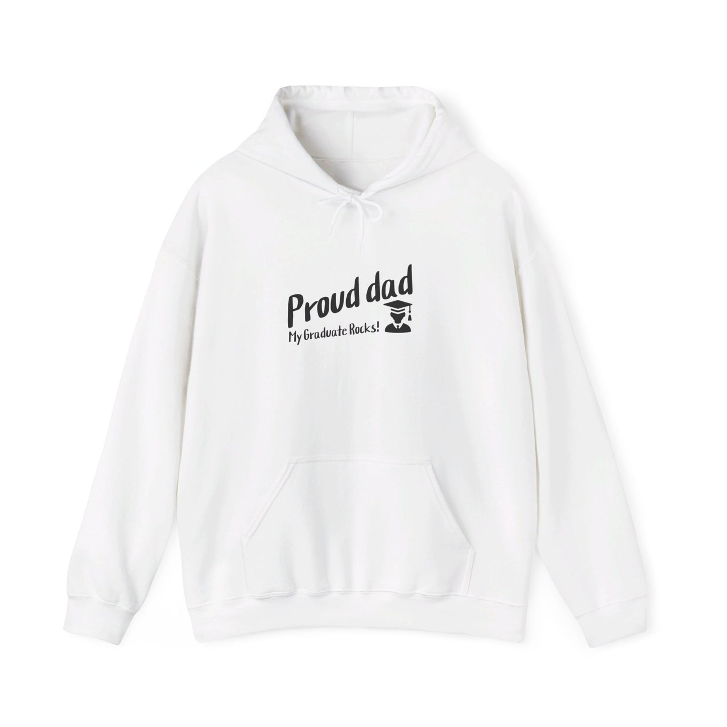 Unisex Heavy Blend™ Hooded Sweatshirt- Proud dad of graduate