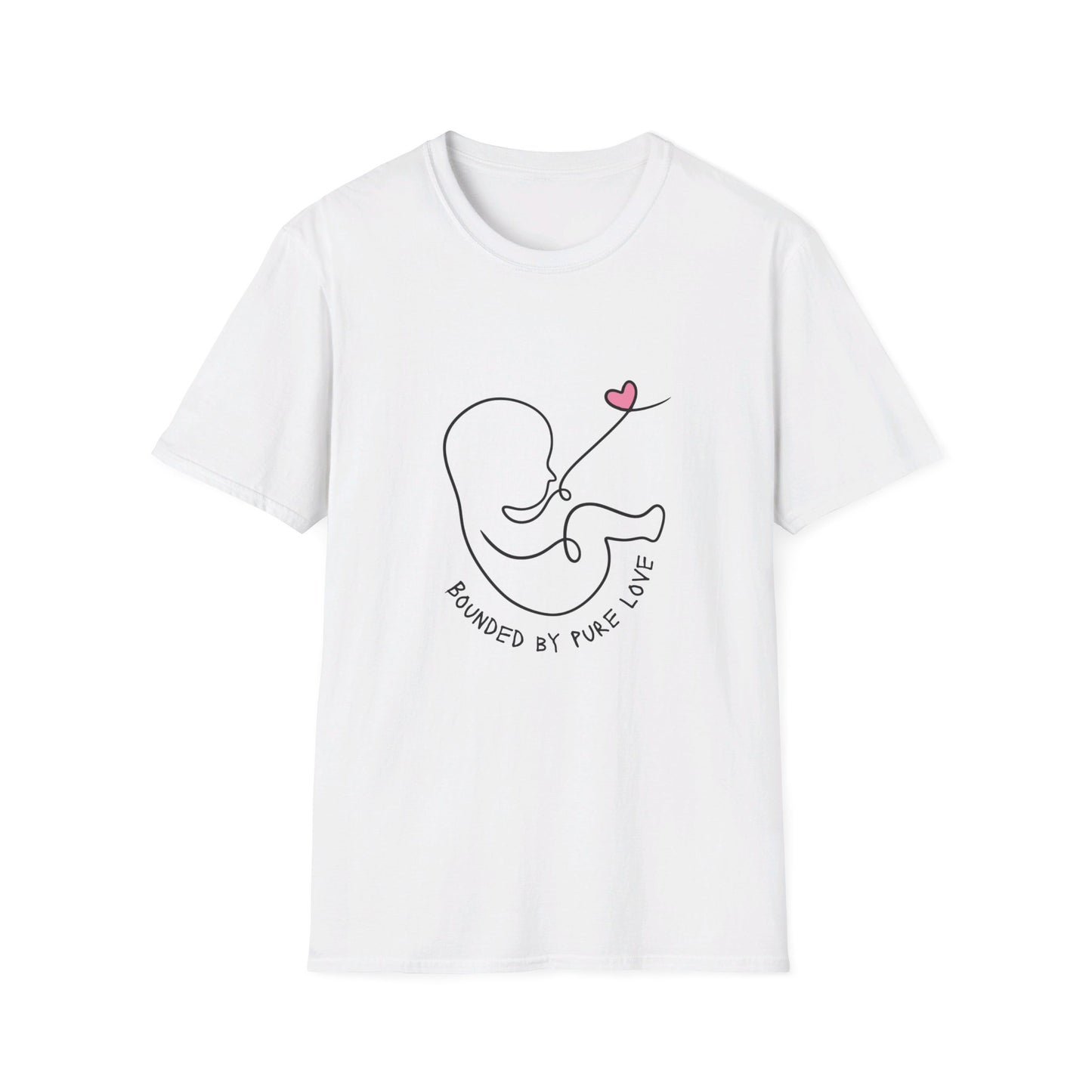 Bounded by pure love- pregnant  mother- new mother- family t-shirt