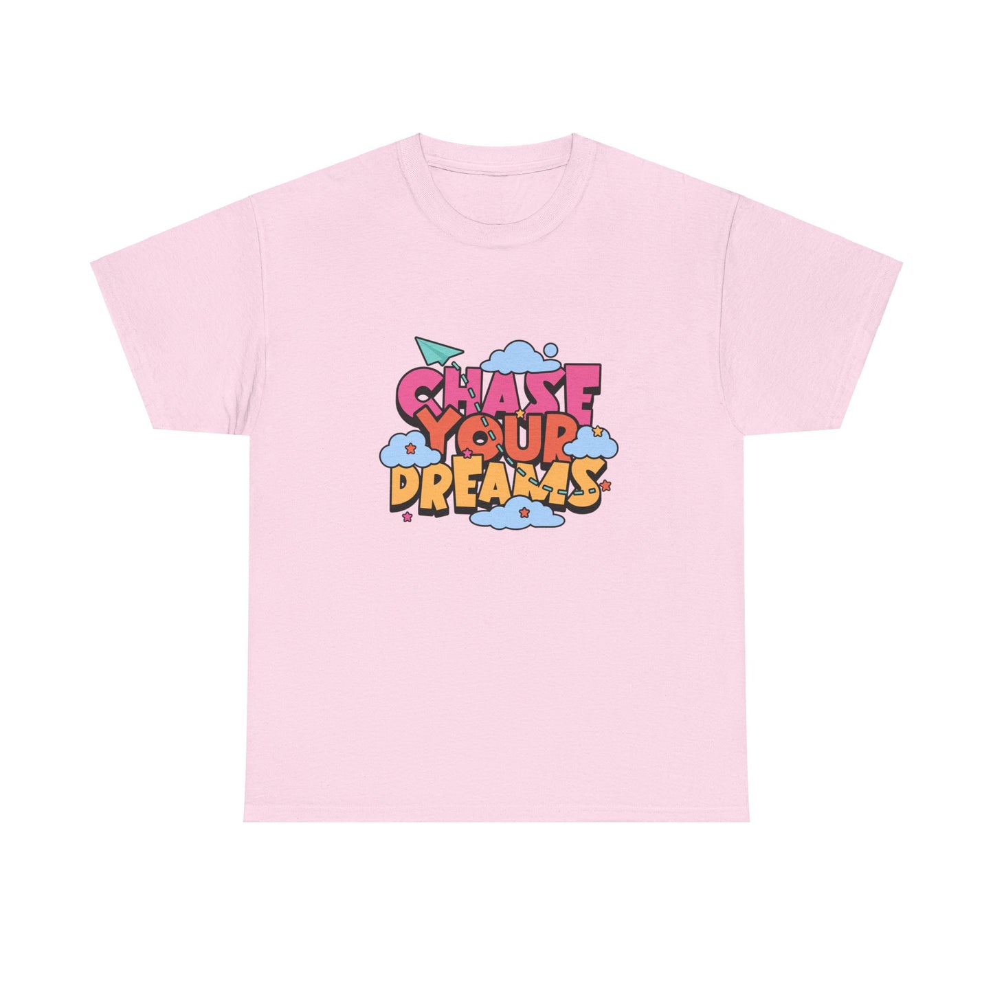 Unisex Heavy Cotton Tee - Chase Your Dreams- T-shirt