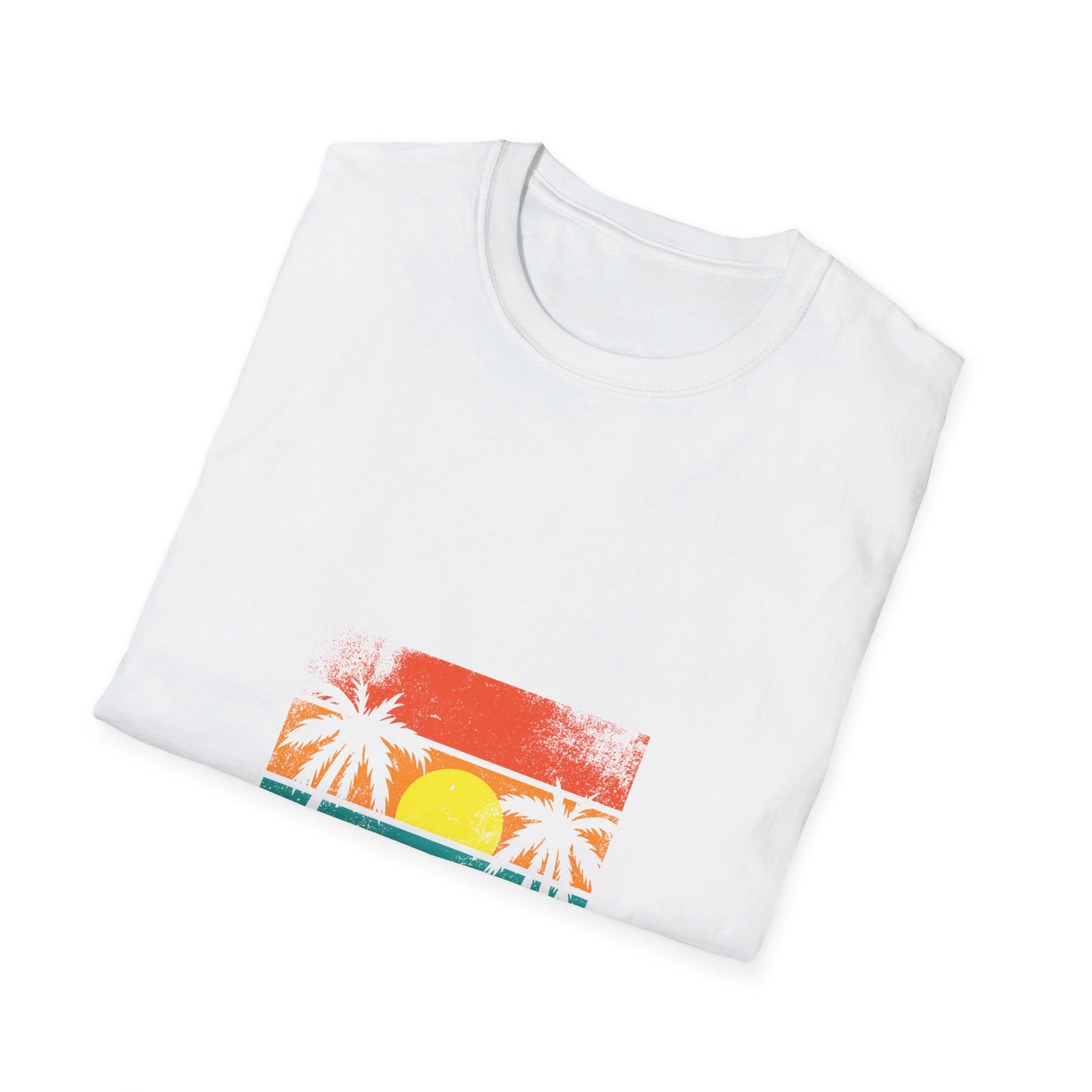 Unisex Softstyle Summer Beach time t-shirt