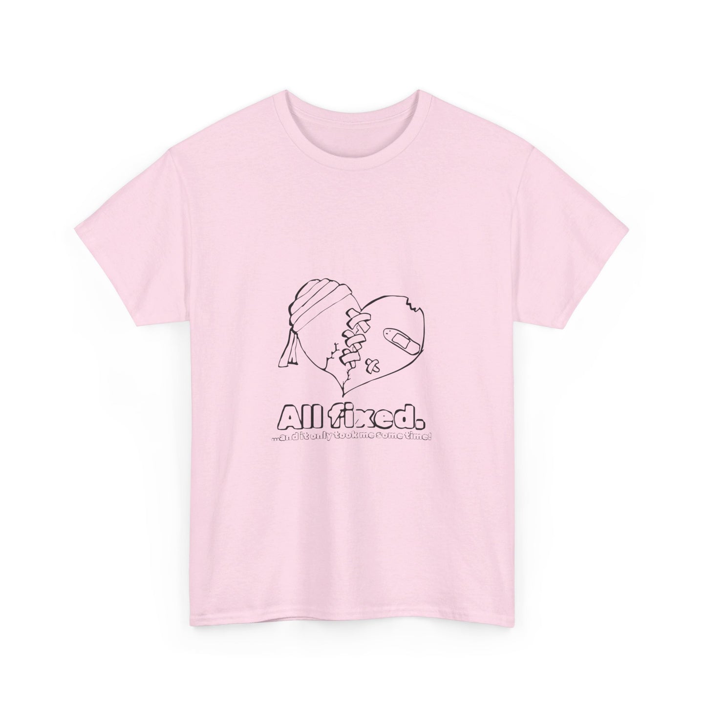 Copy of Unisex Heavy Cotton Tee - Just leaving best life-Busy girl- reading a book-relaxing-Cool girls t-shirt