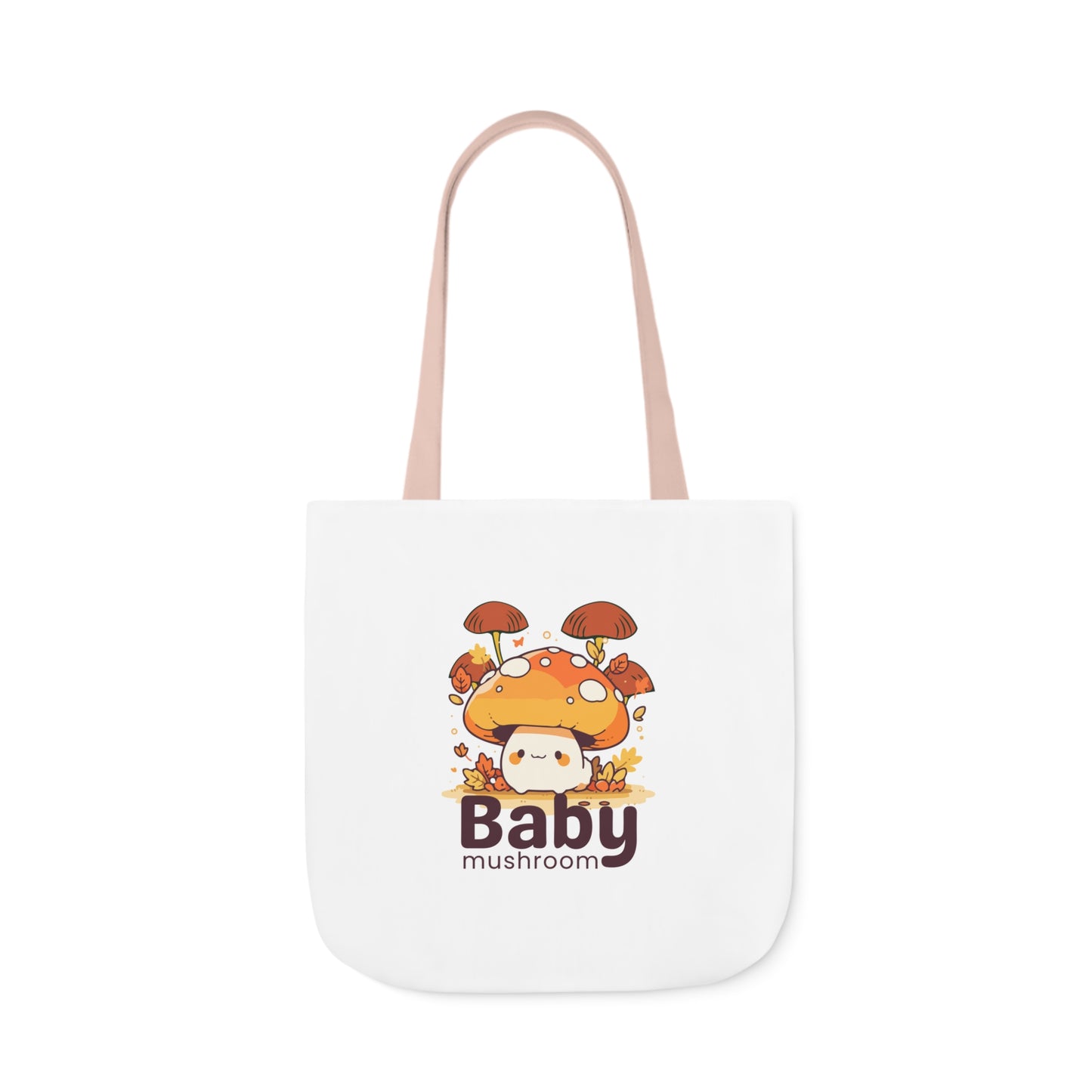 Canvas Tote Bag-Baby Mashroom