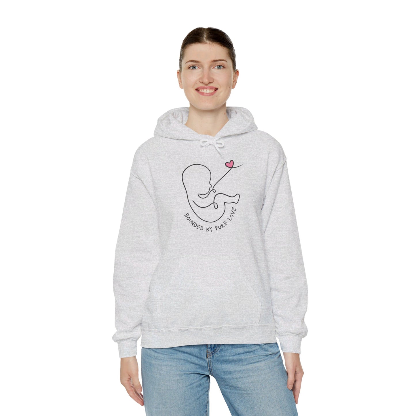 Unisex Heavy Blend™ Hooded Sweatshirt-Bounded by pure love